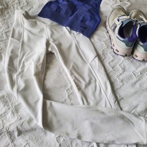 LULULEMON White Ready to Race Leggings
